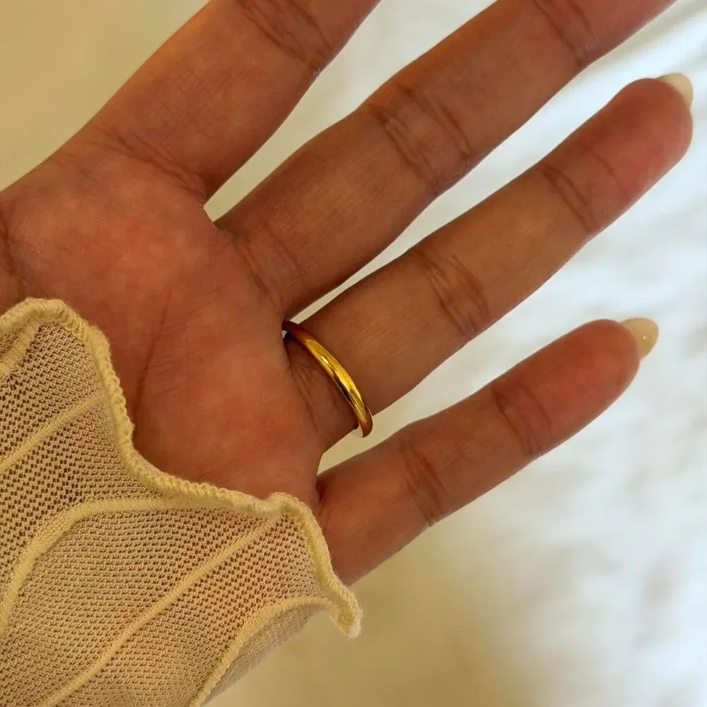 Gold Pear Cut Crystal Bypass Ring
